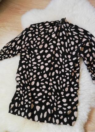 Кофточка горошок