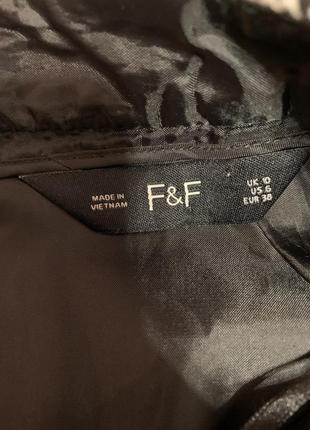 Міні спідниця f&f тепла мини юбка твидовая2 фото