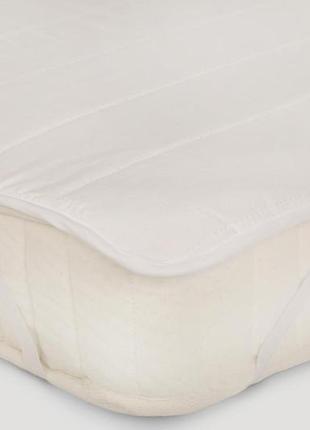 Наматрасник непромокаемый 200220 s  белый с пропиткой soft touch vip  iglen