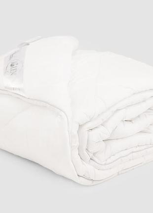 Одеяло летнее стеганное гипоаллергенное в  микрофибре 172205 ts11 iglen белое с кантом quality