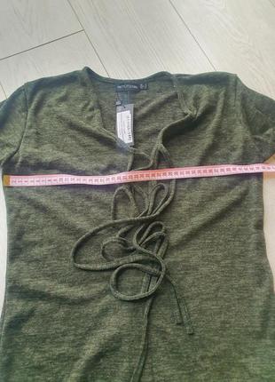 Комбінезон з довгим рукавом кольору хакі pretty little thing plt5 фото