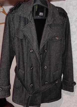 Чоловіче кашемірове пальто, зимове пальто2 фото