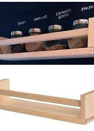Полка для специй ikea bekväm беквем, осика 40 см