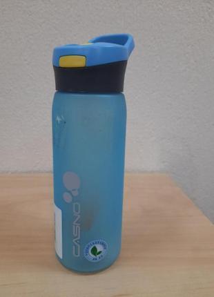Пляшка для води casno 750 мл kxn-1210 блакитна  переоцінка