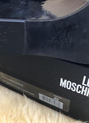Стильні та оригінальні туфлі love moschino5 фото