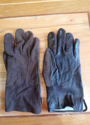 Винтажные кожаные перчатки