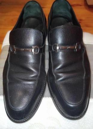 Туфли люкс-класса salvatore ferragamo оригинал (р. 40.5-41)2 фото