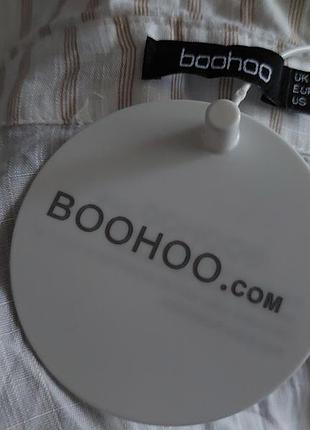 Нова віскозна сорочка в смужку кежуал