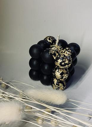 Свічка шар/ бабл/ декоративна свічка/ серце/ подарунковий бокс