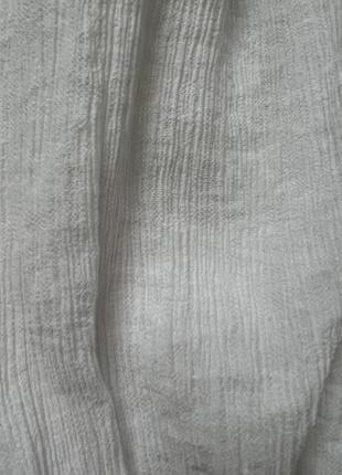 Біла текстурована блуза із зав‘язками на спині h&m divided7 фото