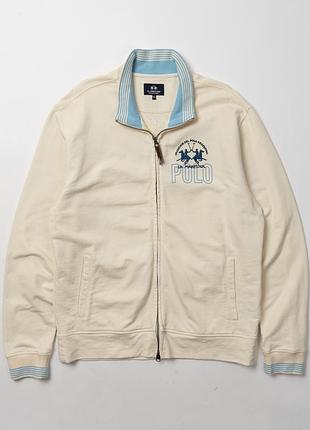 La martina zip sweater мужской свитер олимпийка