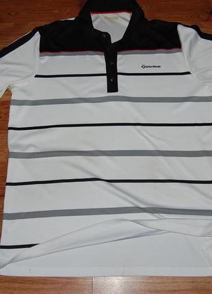 Крутая рубашка футболка поло taylor made golf polo, оригинал, на 54 р (xl)