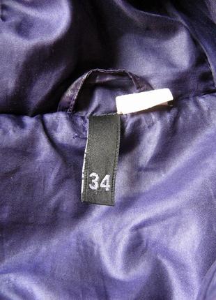 Подростковая куртка-пуховик с натуральным пухом/пером! бренд h&m, оригинал!2 фото