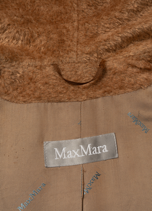 Max mara alpaca coat пальто из альпаки3 фото