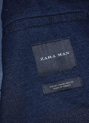 Zara man coat мужское удлиненное коттоновое пальто зара6 фото