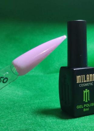 Гель лак сиреневый 8 мл milano №150