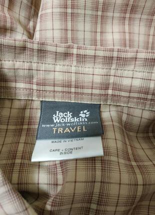 Jack wolfskin туристическая рубашка 3