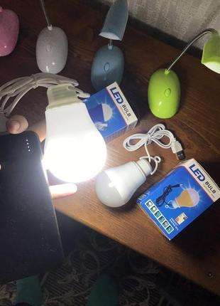 Лед лампа 5вт led лампочка usb