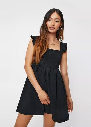 Новое черное платье беби дол nasty gal