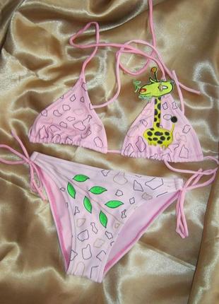 Купальник розовый