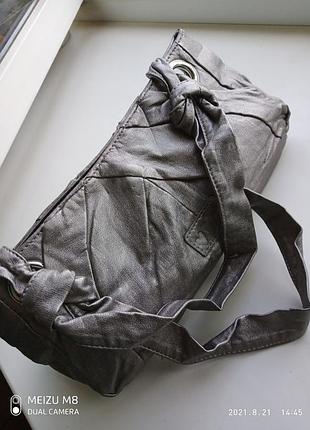 Маленька срібляста сумочка per una