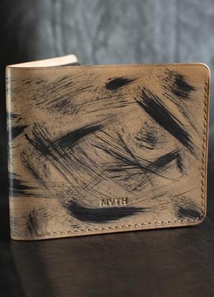 Кожаный кошелек из натуральной итальянской кожи4 фото