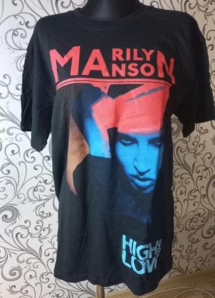 Marilyn manson нова футболка. офіційний мерч 2009 року.