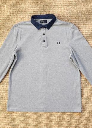 Fred perry лонгслив кофта поло оригинал (xl)