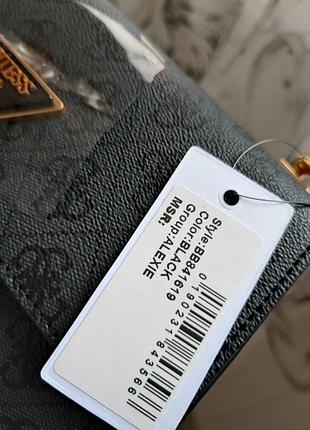 Сумка кросбоді-гес guess alexie black оригiнал4 фото