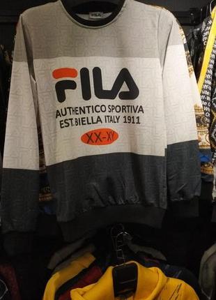 Спортивый модный реглан fila3 фото