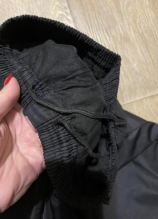 Мужские спортивные штаны из плащовки широкие брюки5 фото