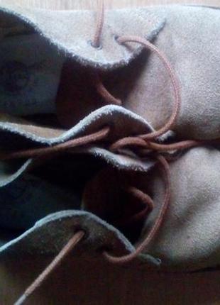 Черевики туфлі замшеві roamers7 фото