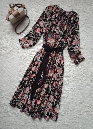 Стильное платье,миди,h&m.