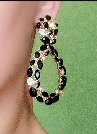 Сережки у стилі міні zara серьги вечерние