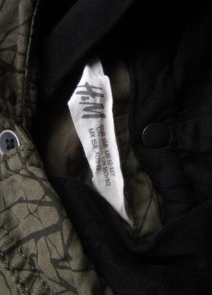 Армейская милитари рубашка сорочка худи с капюшоном h&m5 фото