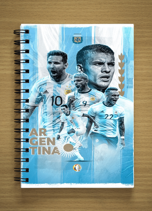 Блокнот lionel messi ліонель мессі argentina аргентина футбол football скетчбук sketchbook