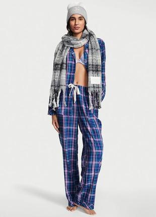 Victoria´s victorias secret виктория сикрет пижама, костюм для сна flannel long pj set