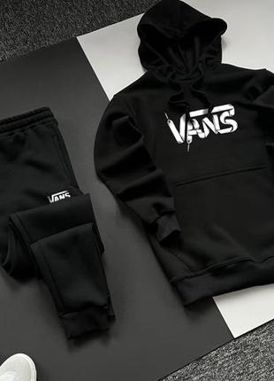 Чоловічий теплий зимовий спортивний костюм vans1 фото