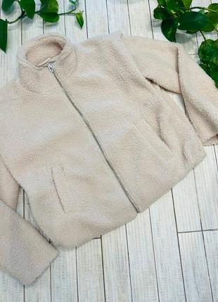 Стильная куртка из искусственного меха, тедди, меховушка, шерпа1 фото