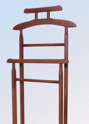 Вешалка напольная "альфа" деревянная стойка для одежды2 фото
