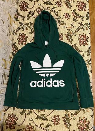 Жіноча кофта худі adidas trefoil