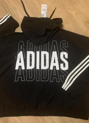 Спортивная кофта (ветровка) оригинал тм adidas, размер s6 фото