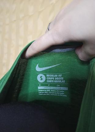 Зеленая футболка nike, винтаж4 фото