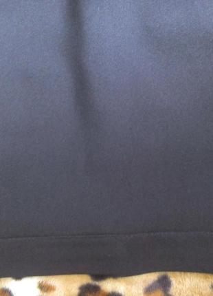 Черная юбка-карандаш со шлицей 50р2 фото