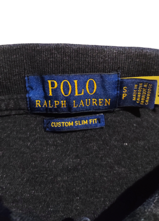 Polo ralph lauren размер s мужская футболка поло оригинальная5 фото