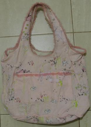 Сумочка весна-літо з дуже мілим принтом