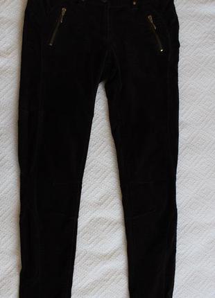Вельветові джинси скіні, завужені штани, вельветовые штаны3 фото