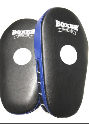 Лапи боксерскі шкіра (пара) boxer.