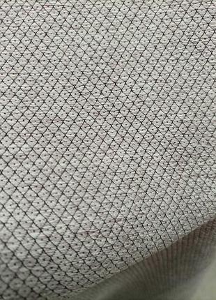 Коричневая портьерная ткань для штор жаккард