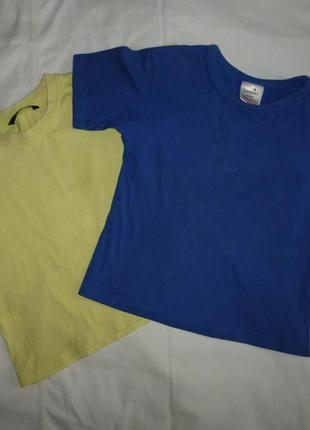 Футболка,футболки на 4-5 лет одним лотом